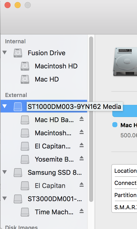unable to partition external hard drive i… Apple Community