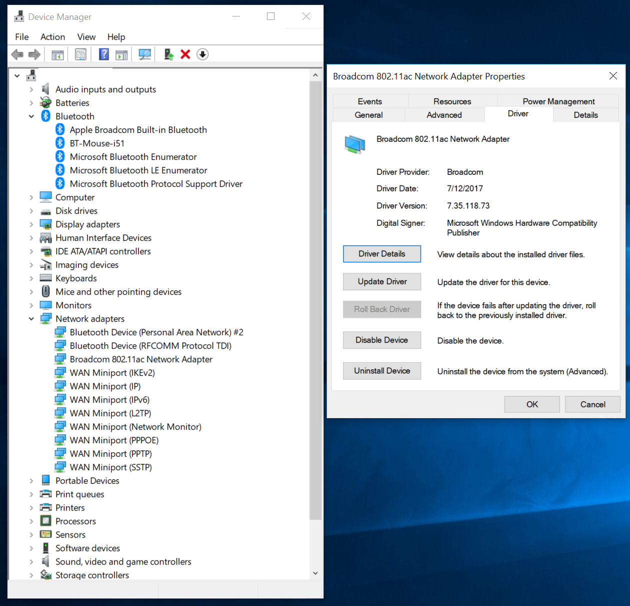 Conform Woord Macadam Windows 10 (bootcamp) WiFi issues - Apple Community