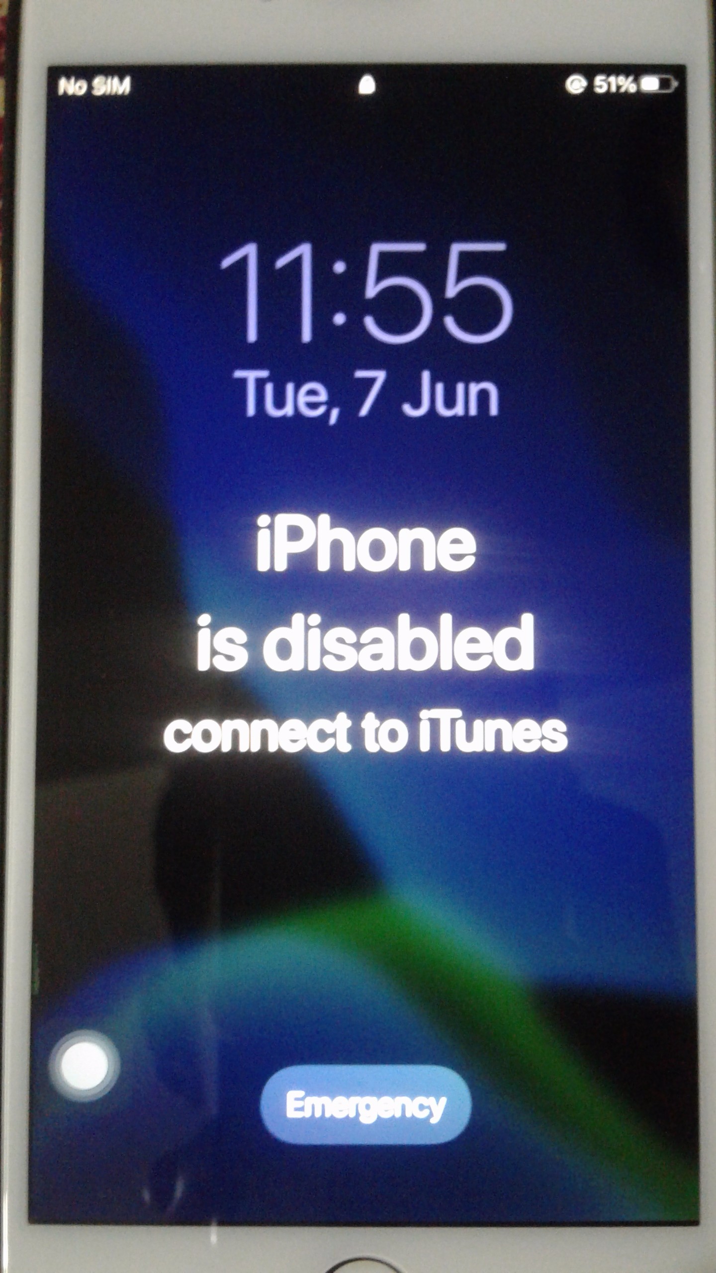 My iphone is disabled,I want enabled it w… Apple Community