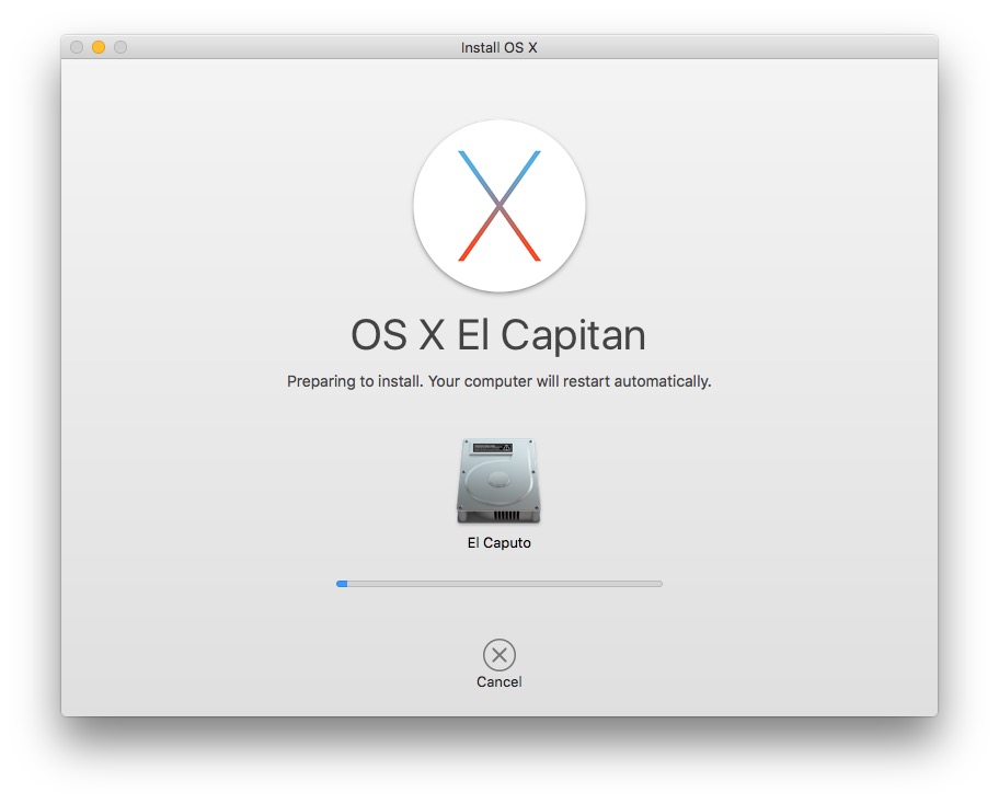 El capitan could not be installed on your computer video