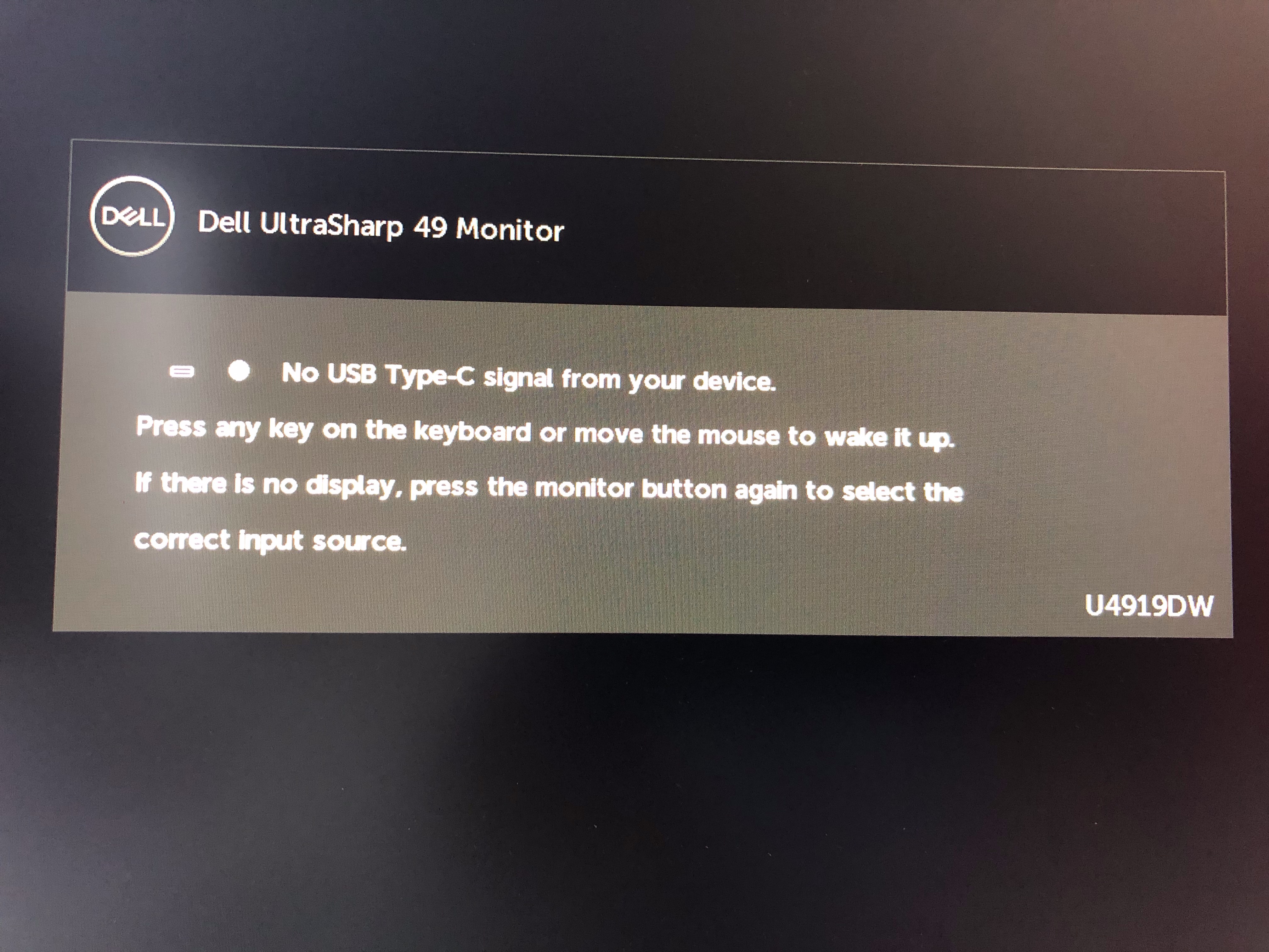 Dell U4919DW / MacBook pro 5k issue - Apple Community