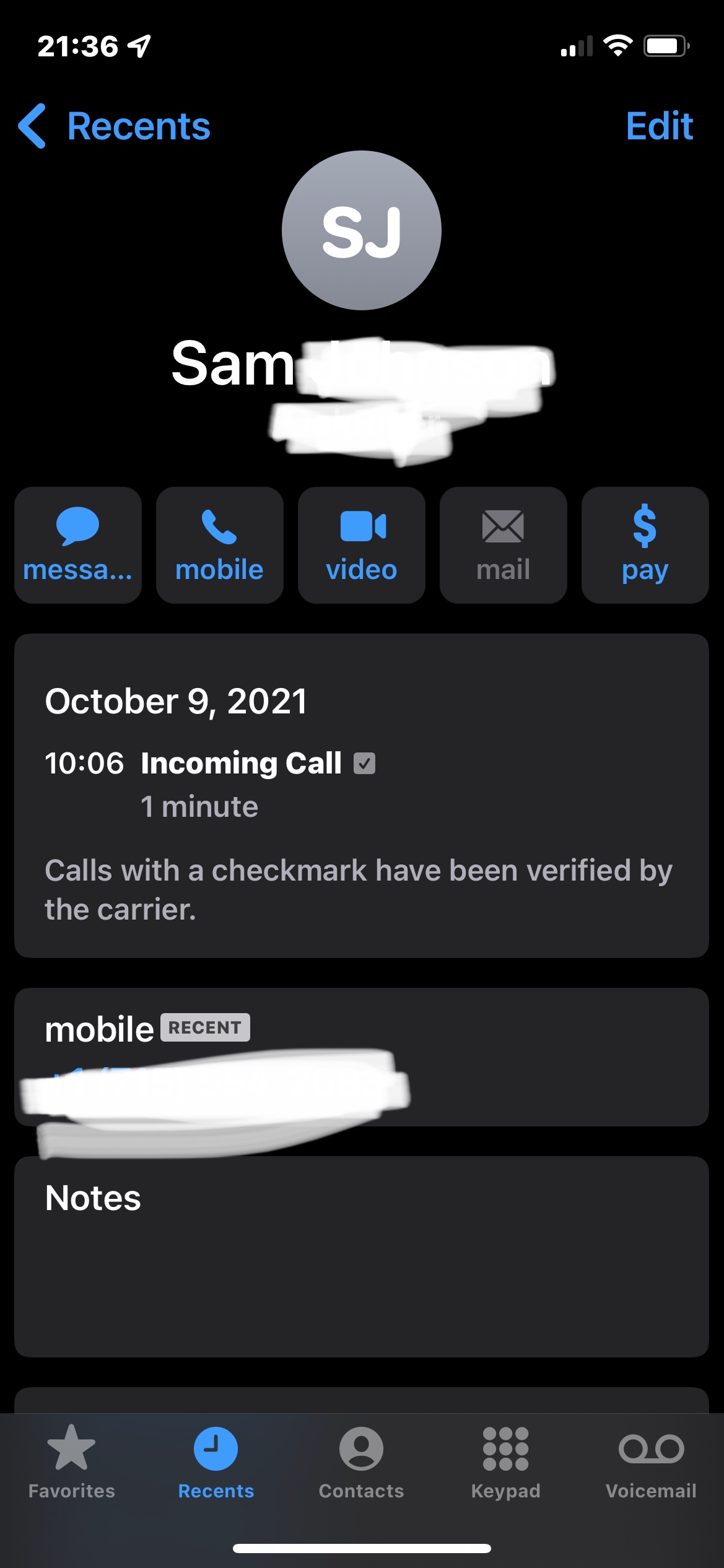 How do I remove the checkmarks next to all the callers name? It