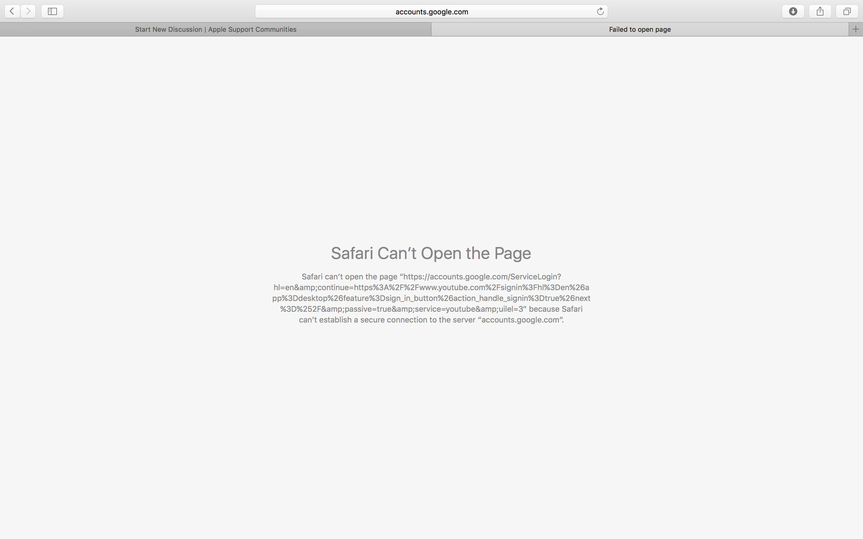 Can't login to Tumblr on Safari - Apple Community