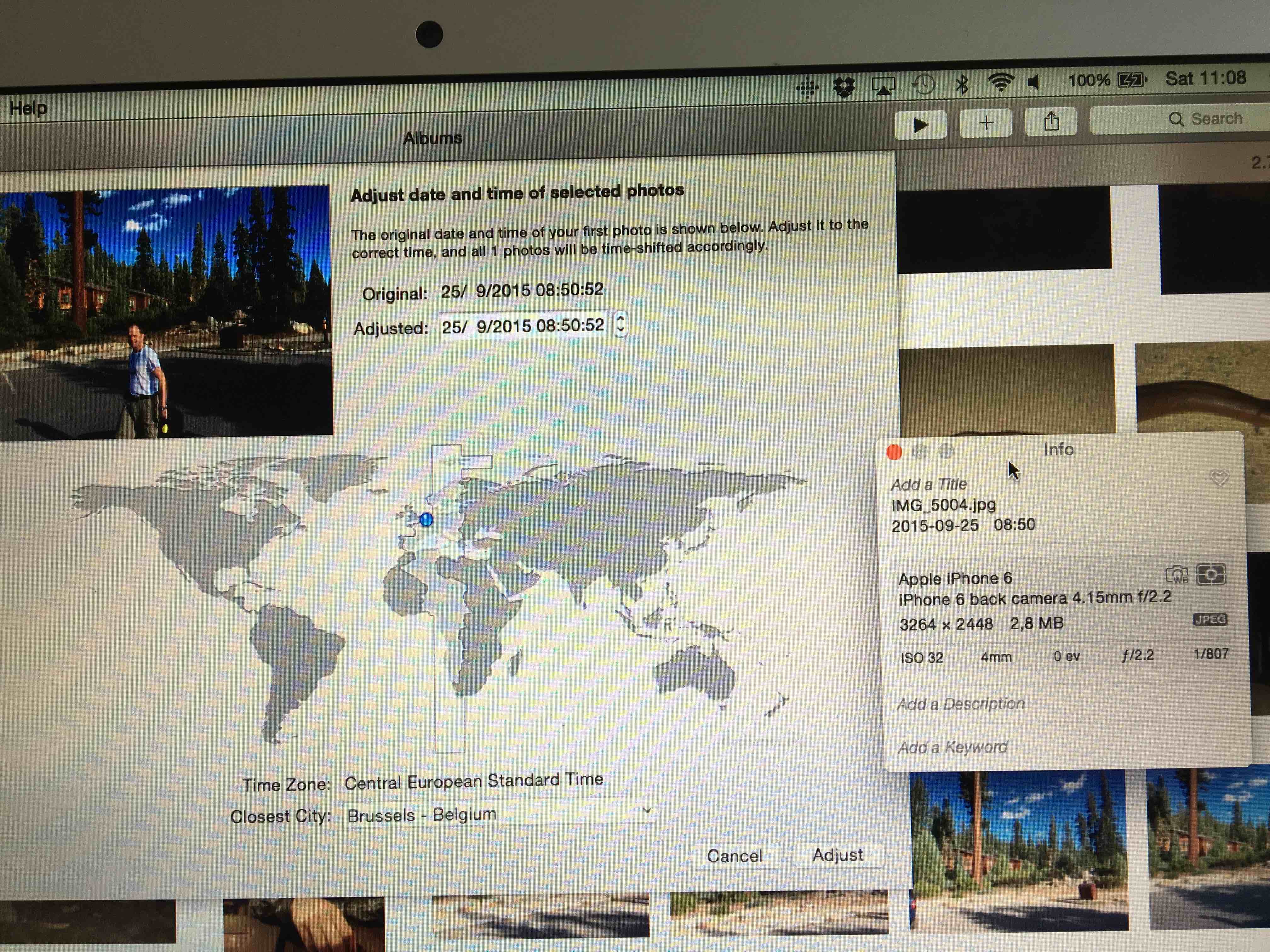Metadata in different time zones nightm… Apple Community