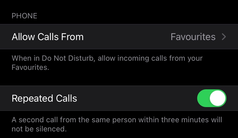 Why does my phone ring with do not distur… - Apple Community