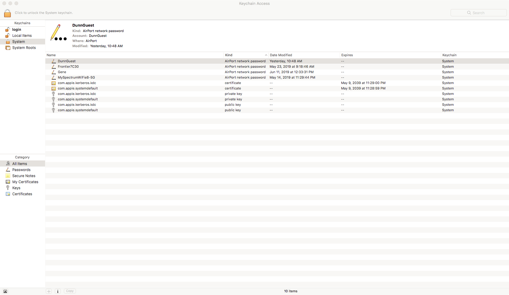 Keychain Access security concerns Apple Community