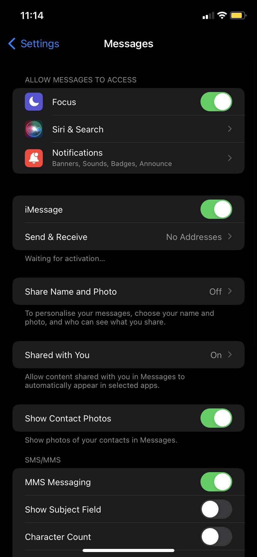 Why does my iMessage keep saying waiting … Apple Community