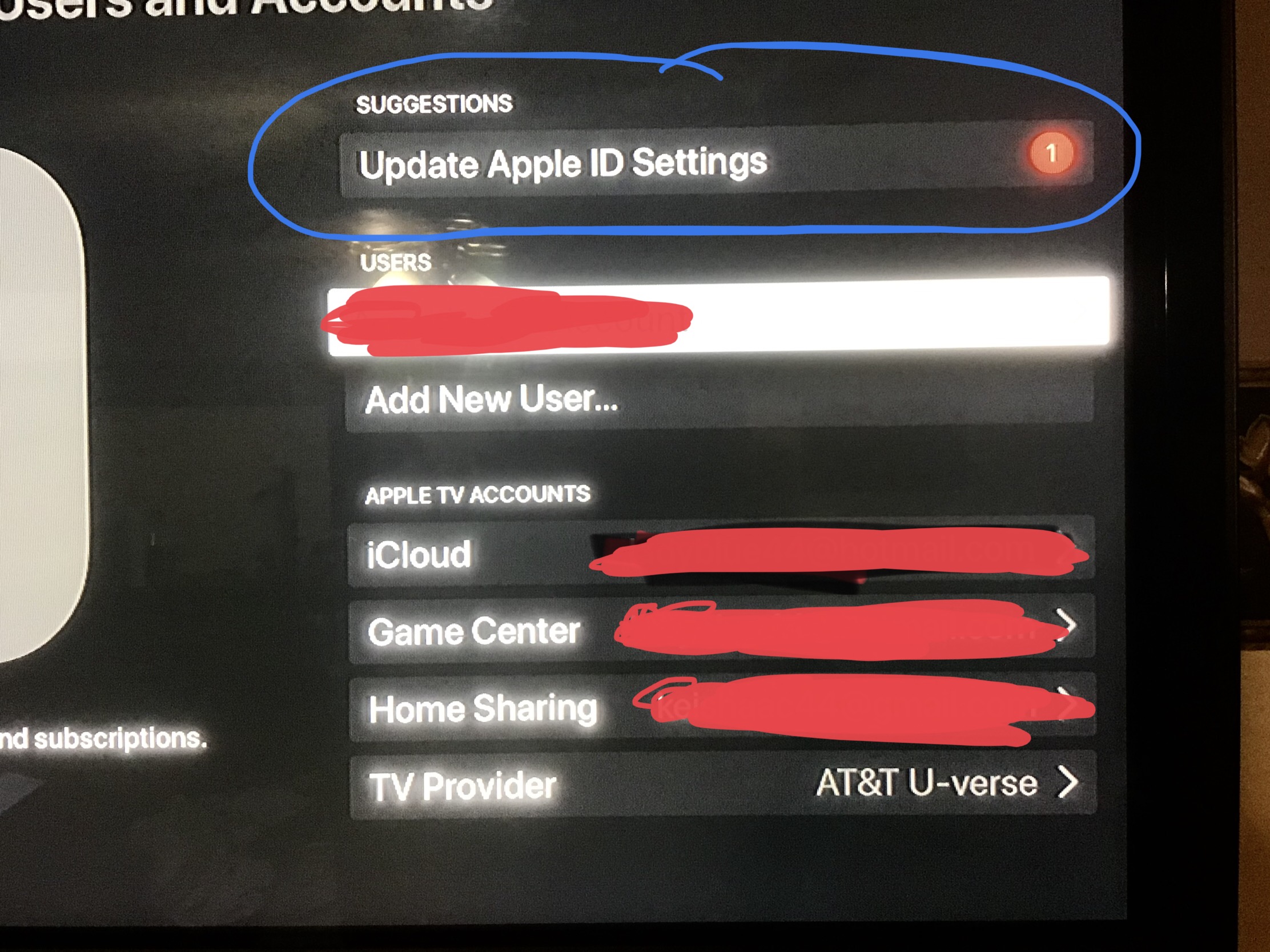 Users & Accounts...”Update ID S… - Apple