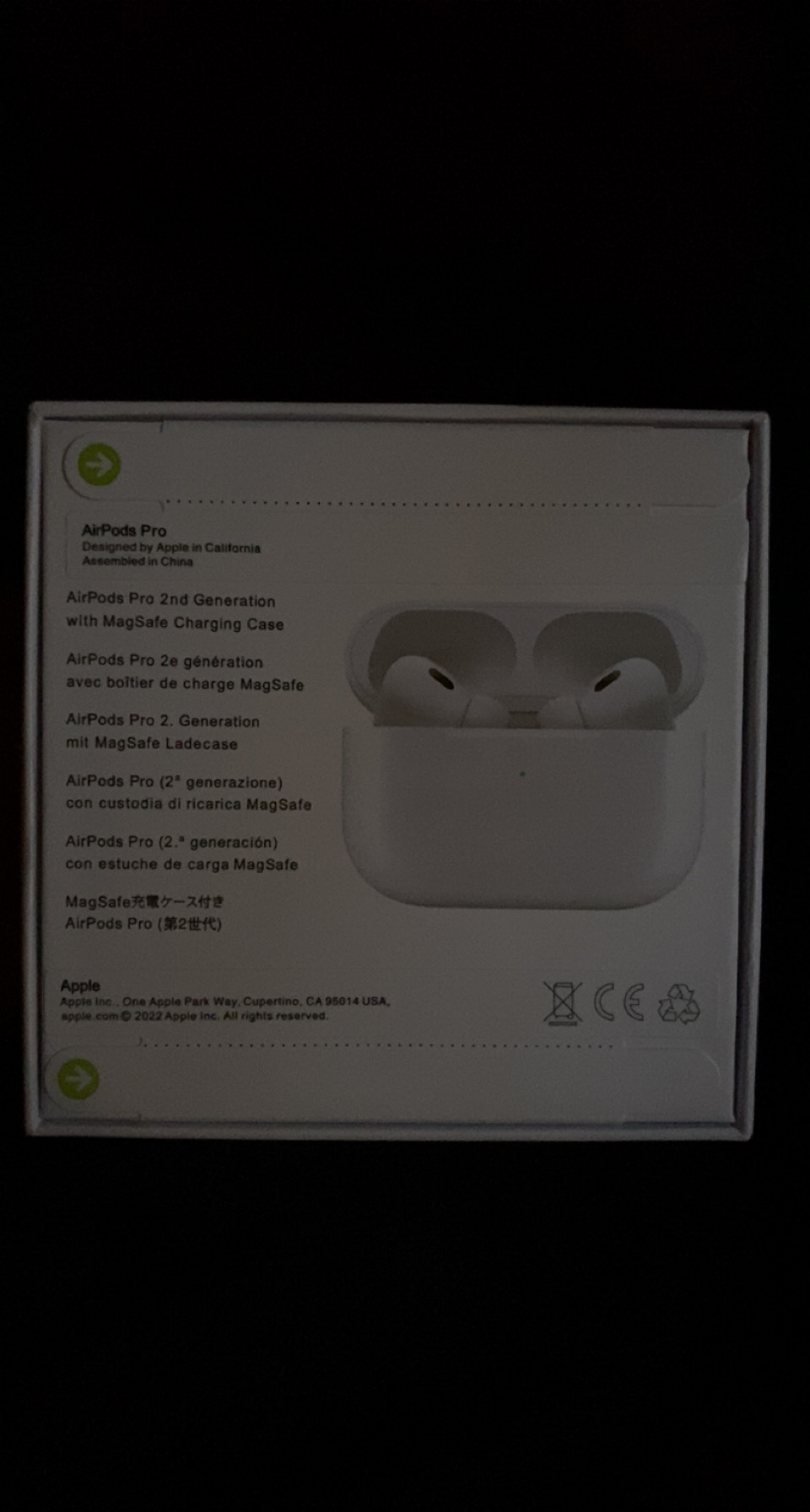 Apple Airpods Pro 1st -Select Right Airpod Pro or Left Airpod Pro or Both -  Good