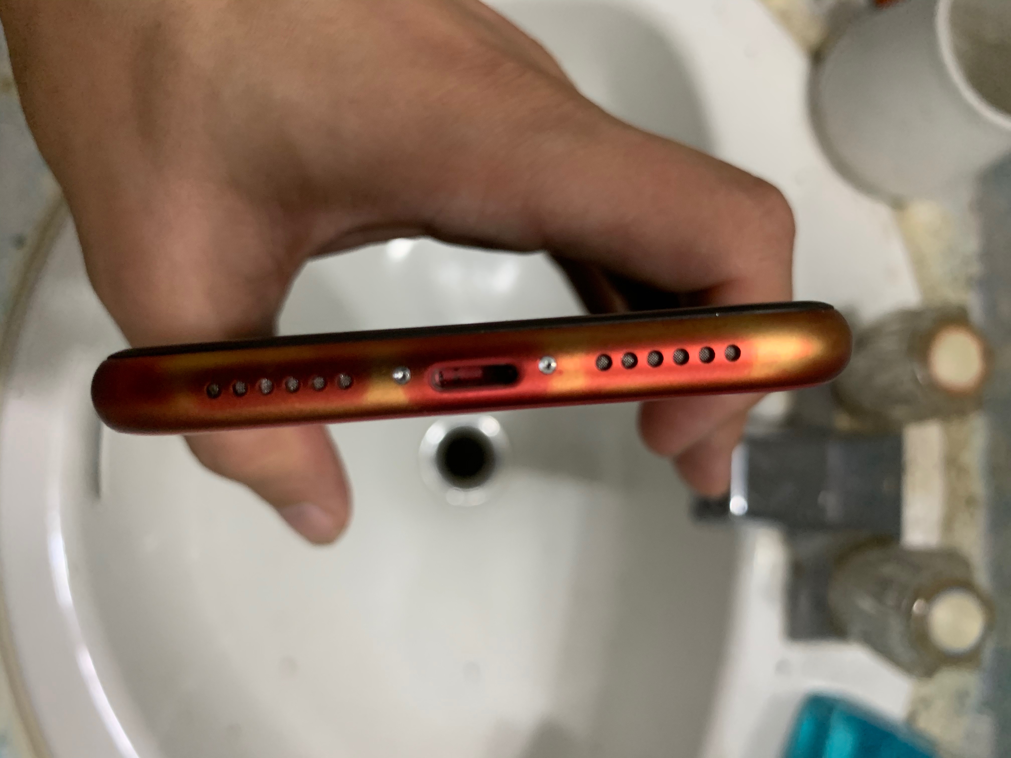 Iphone 11 Red Discoloration Apple Community