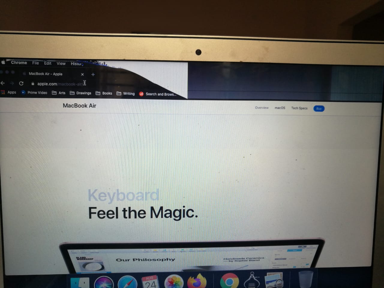 2017 macbook air display