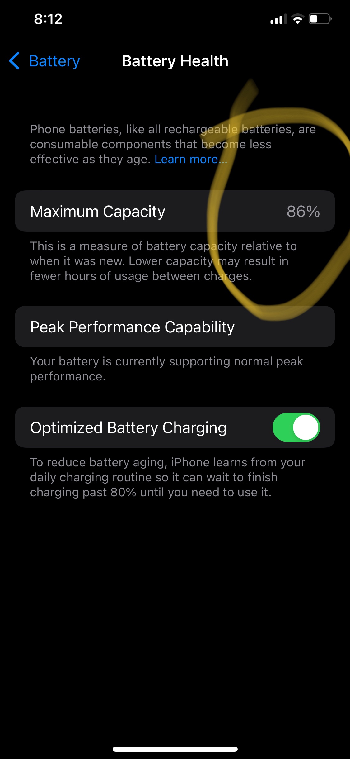 My Iphone Battery Health Were 92 Yesterda Apple Community