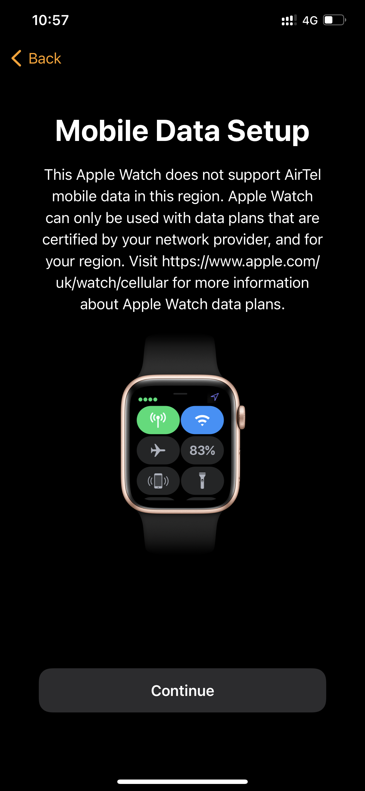 apple watch series 4 airtel