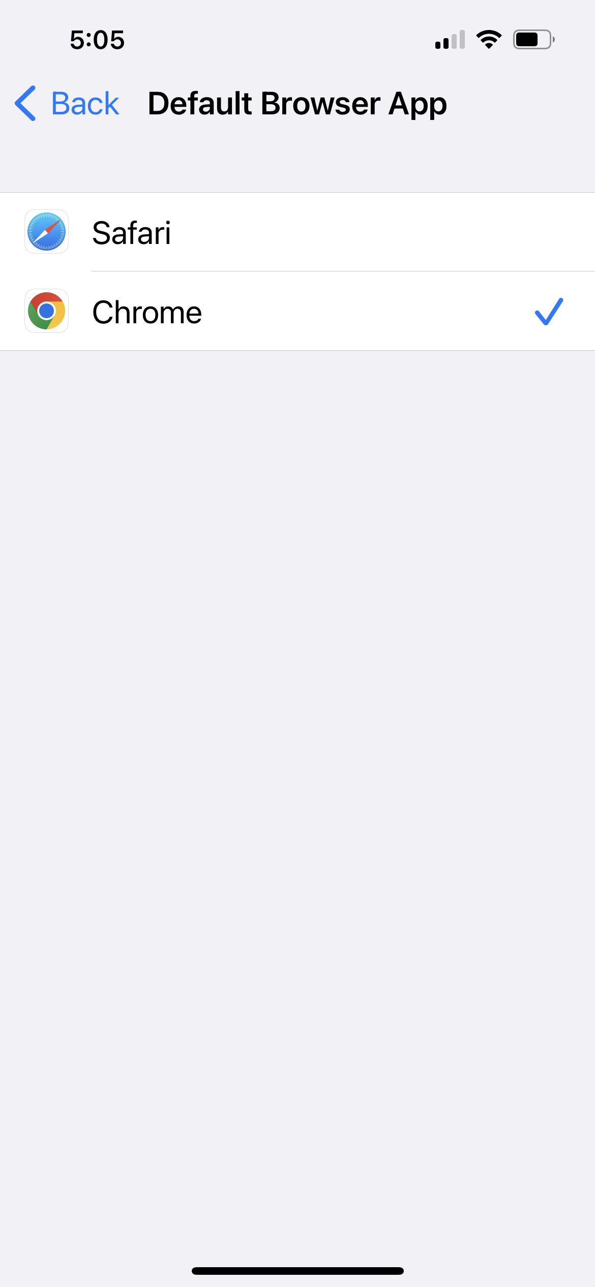 I cannot open links in Chrome on my iPhon… Apple Community