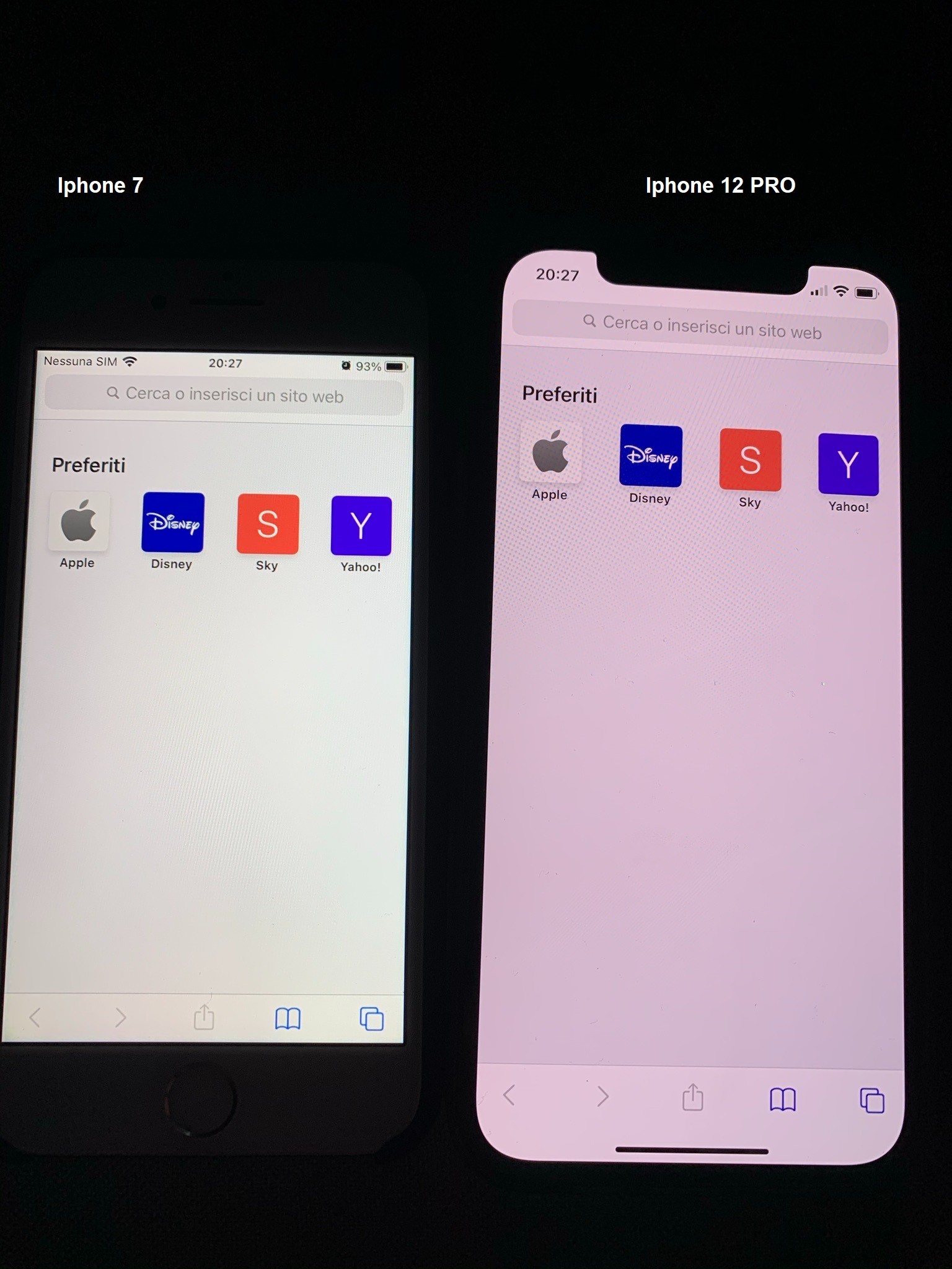 iPhone 12 yellow screen Apple Community