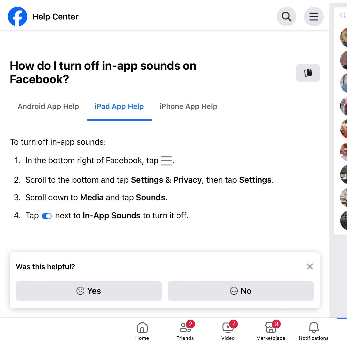 How to Fix Facebook Videos Not Playing and Auto Scrolling Problem