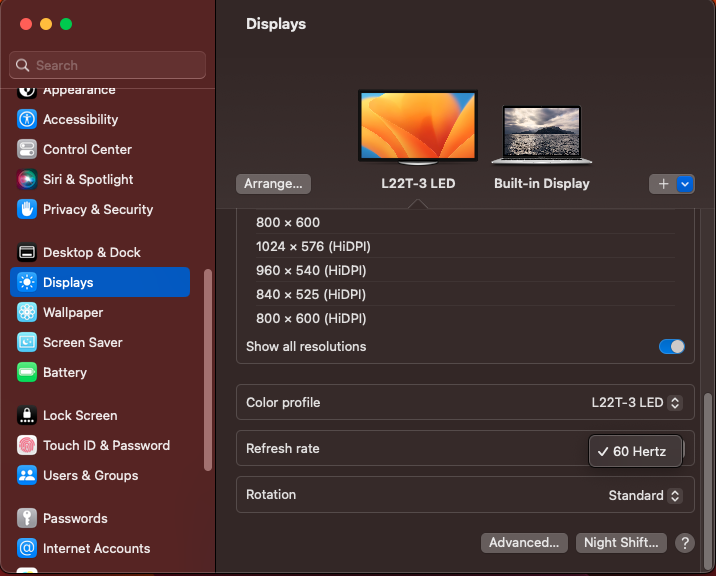 Macbook air M1 external screen flickering Apple Community