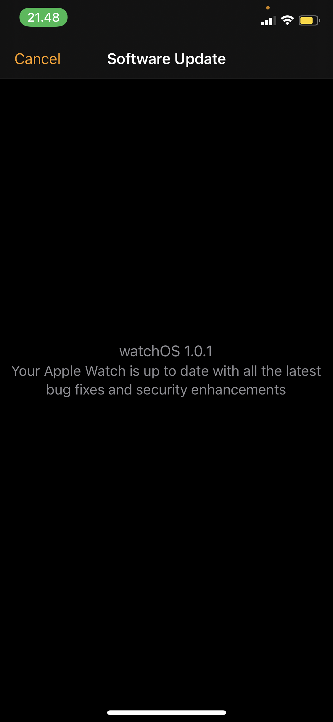 Watchos 1.0 on sale