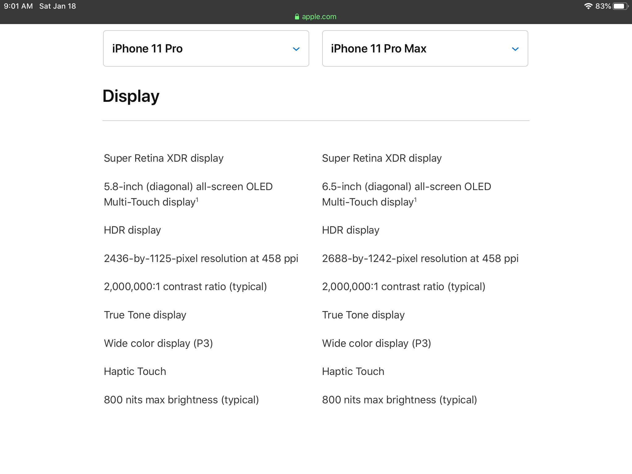 Screen resolution Apple Community