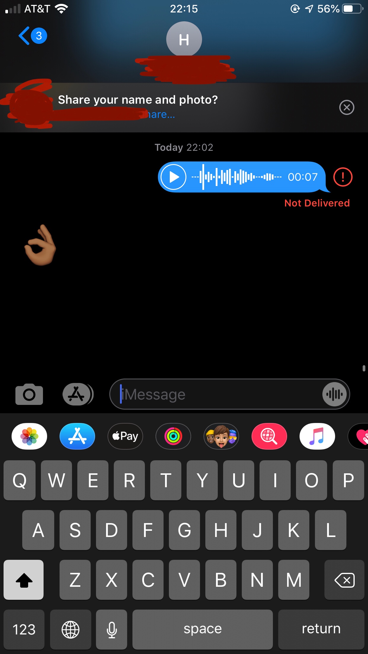 voice message bear