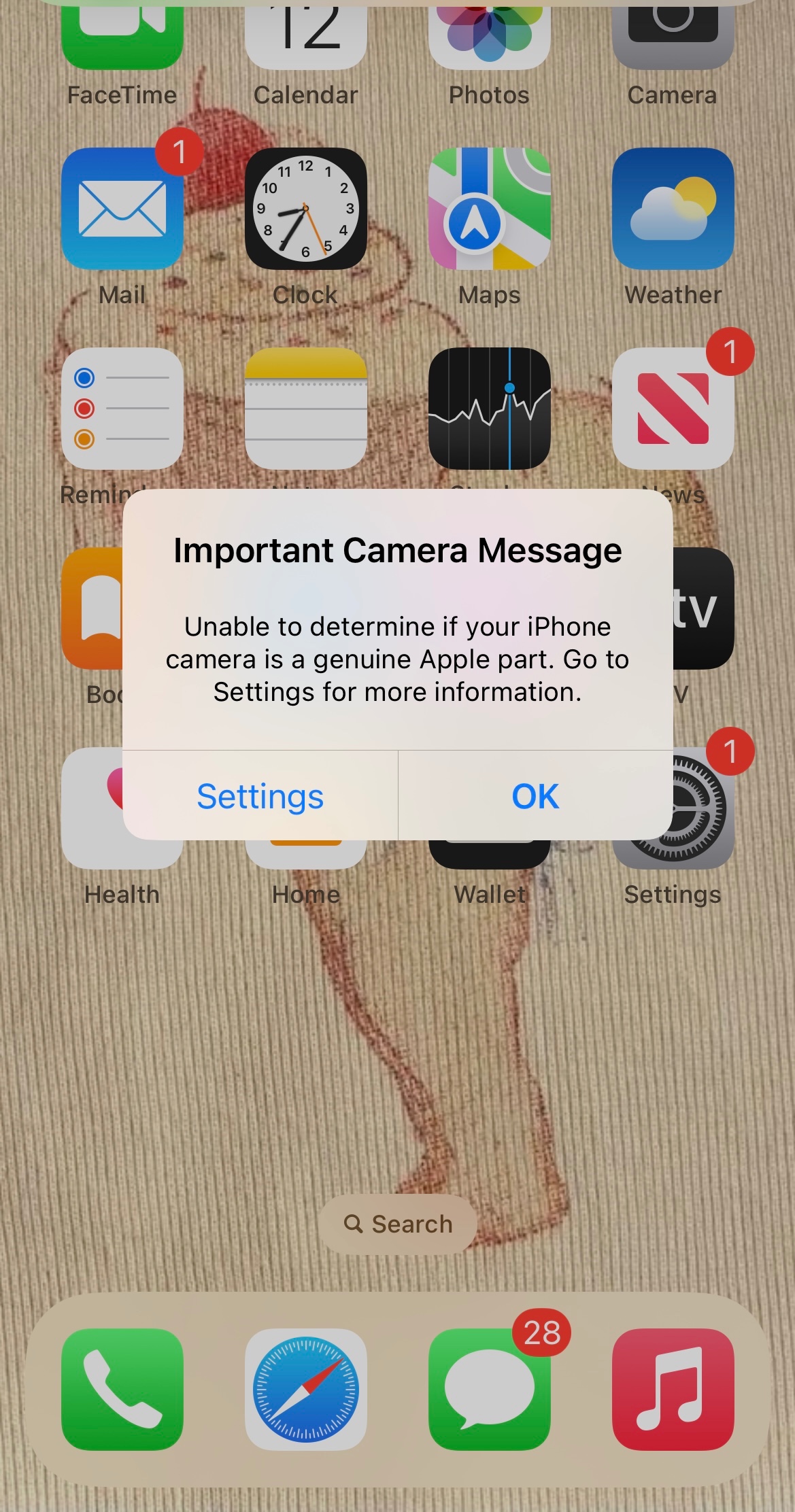 Back camera black screen after updating 1… Apple Community