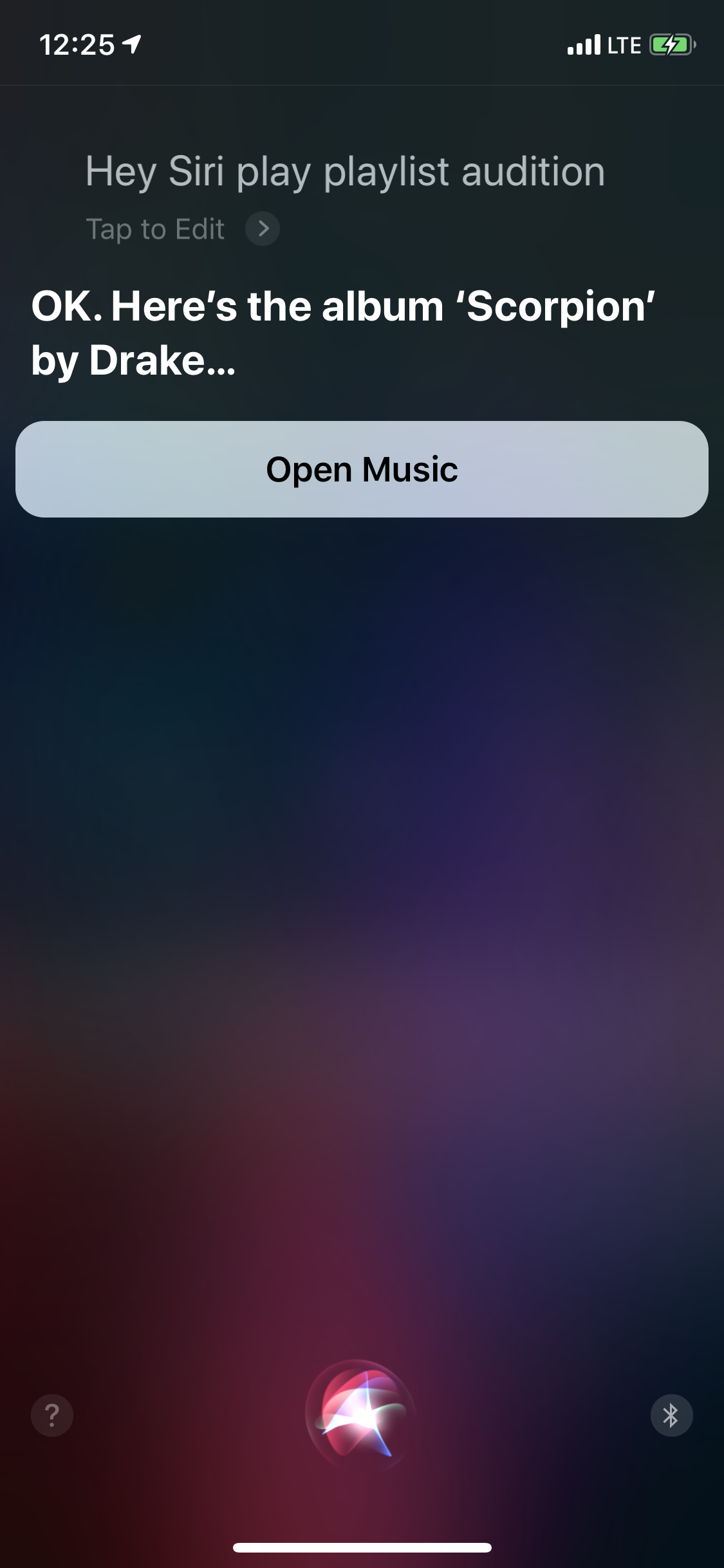Siri hears my voice command, shows the wo… Apple Community