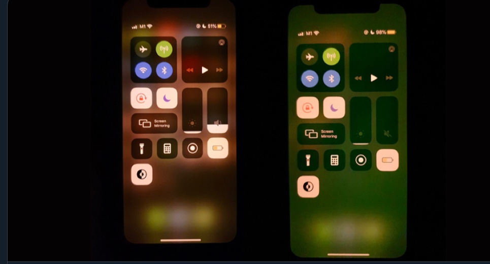 Iphone 11 Pro Display With Green Tint Col Apple Community