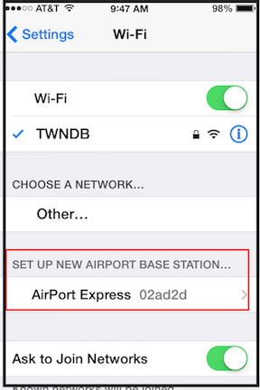 Airport Utility cannot find Airport Expre… - Apple Community
