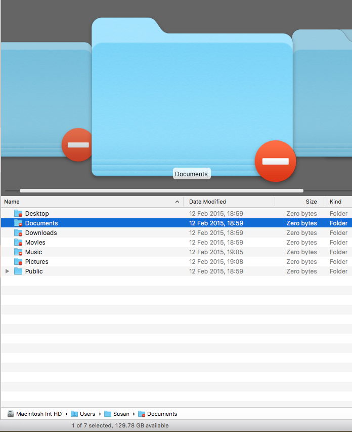 What does the blue arrow on a folder mean? Apple Community