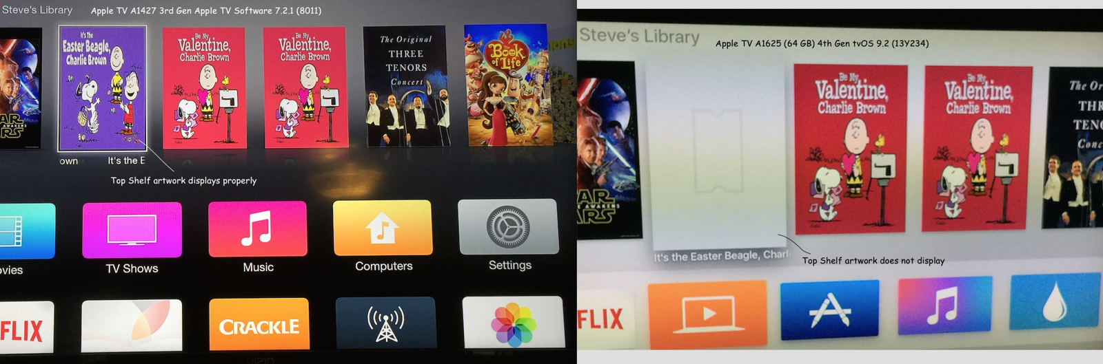 Apple TV Top Shelf artwork missing Apple Community
