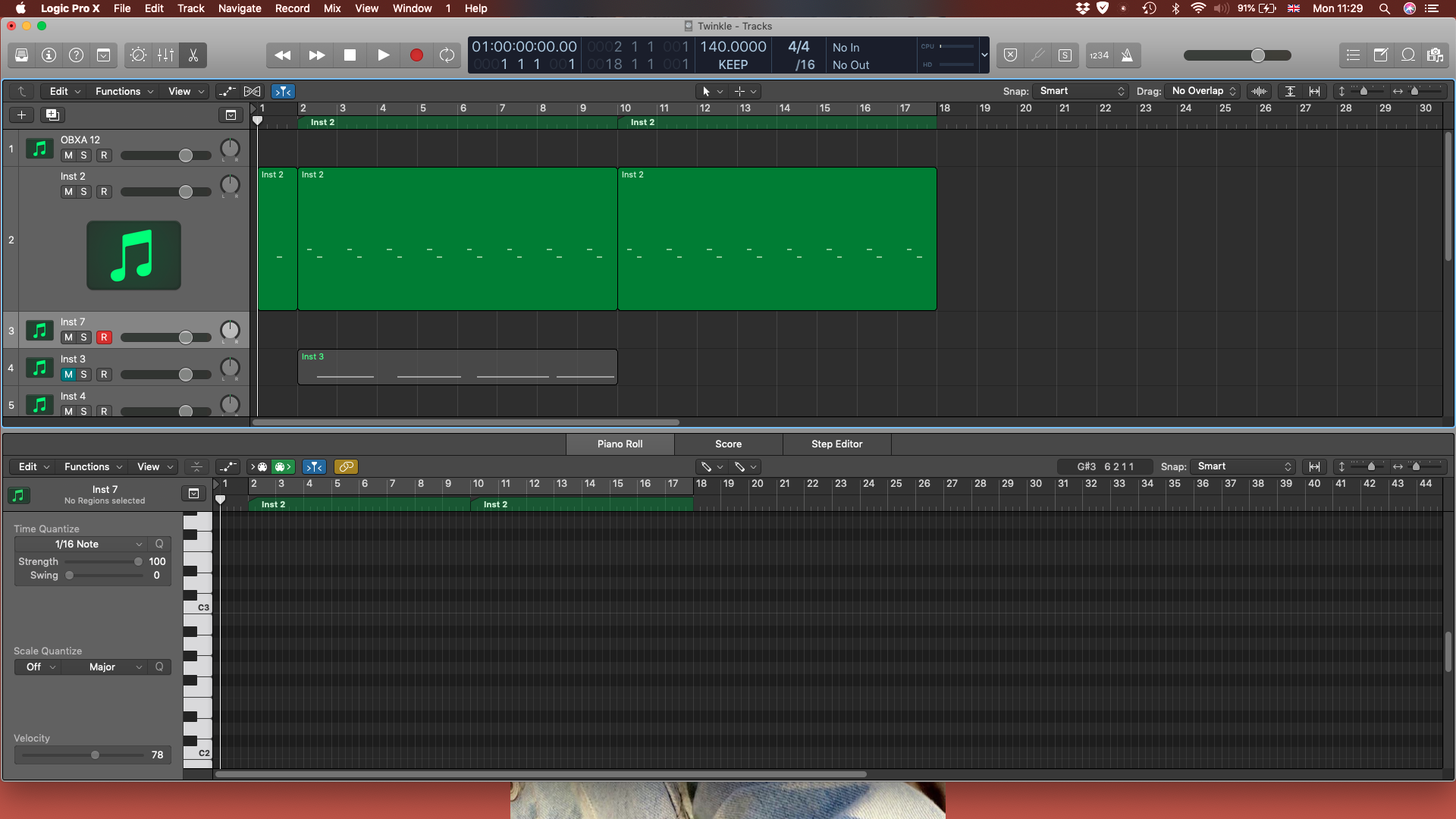 Logic Pro X cycleing issues Apple Community