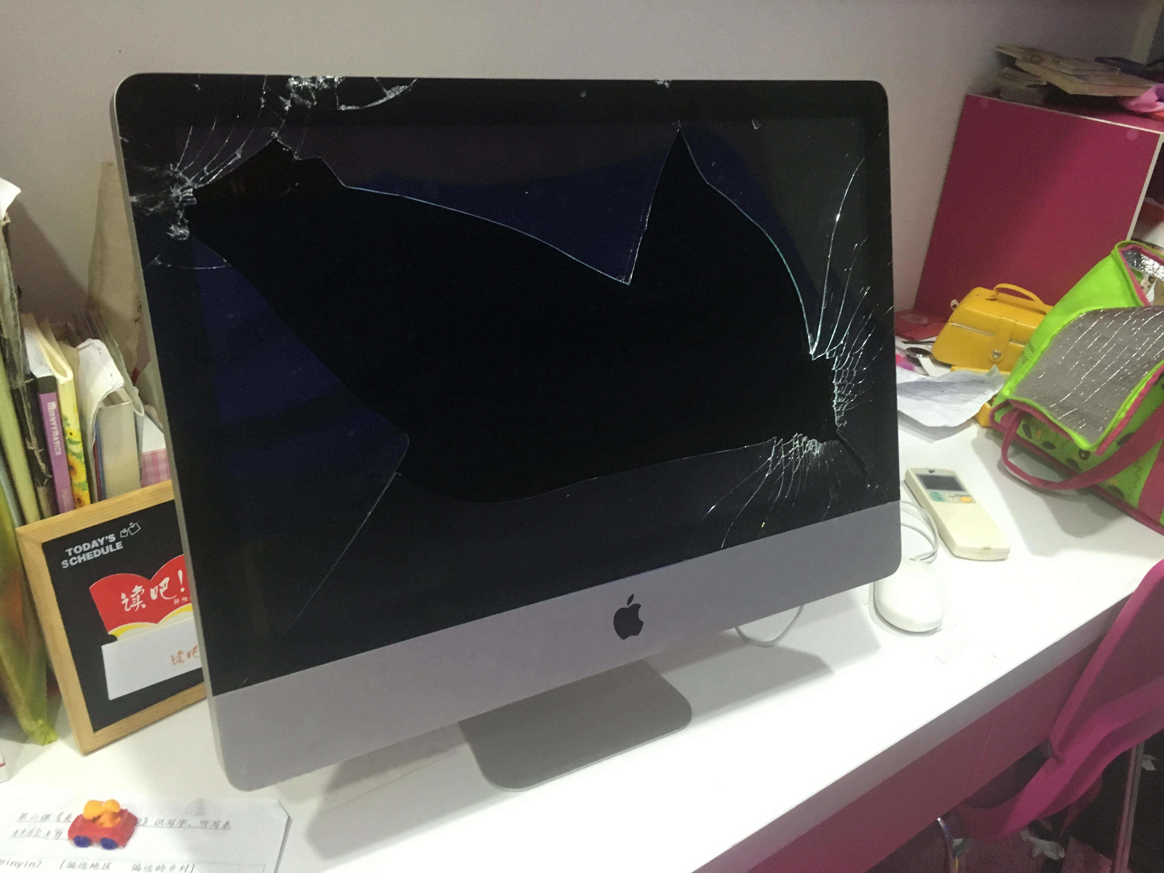 Can I remove the front glass of iMac? Apple Community