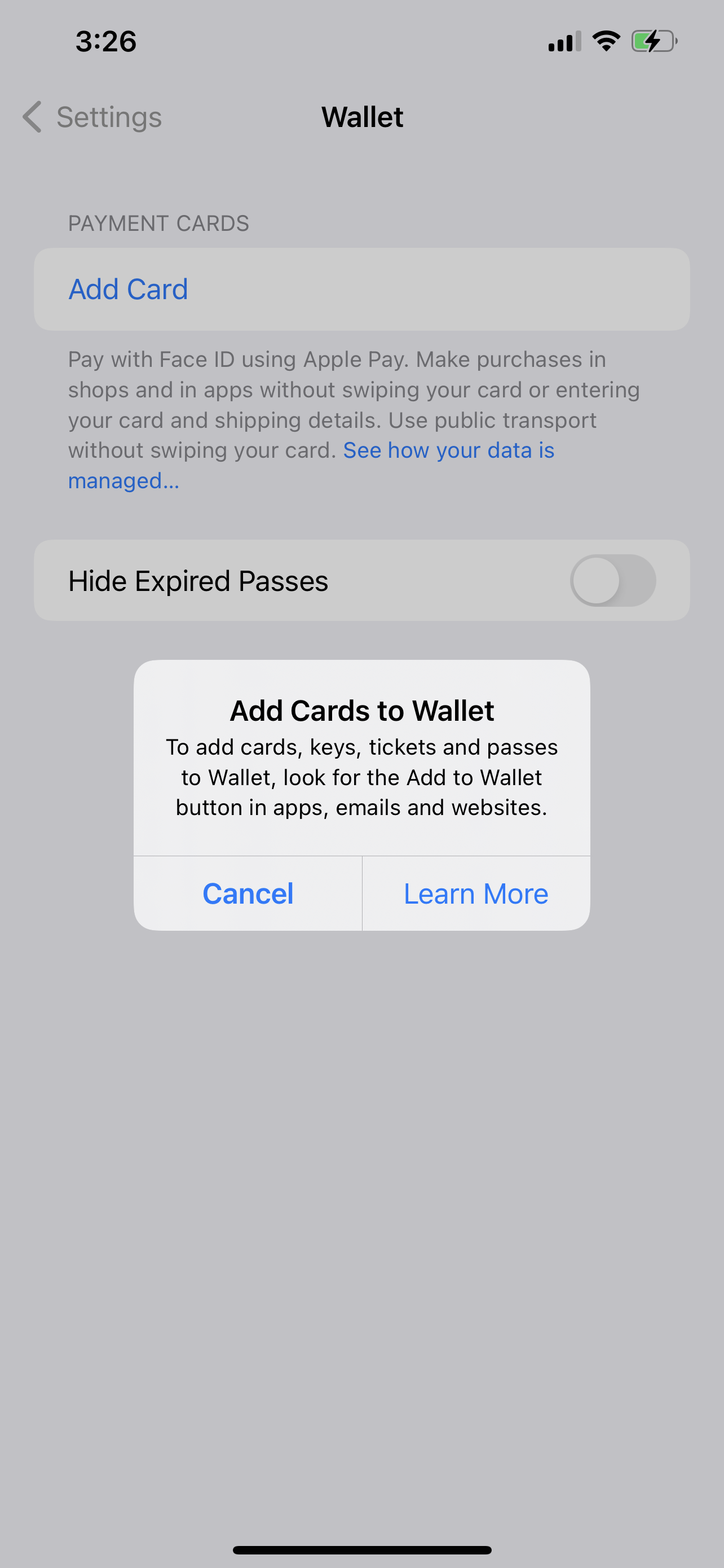 Not Able To Add Cards In Apple Wallet Apple Community