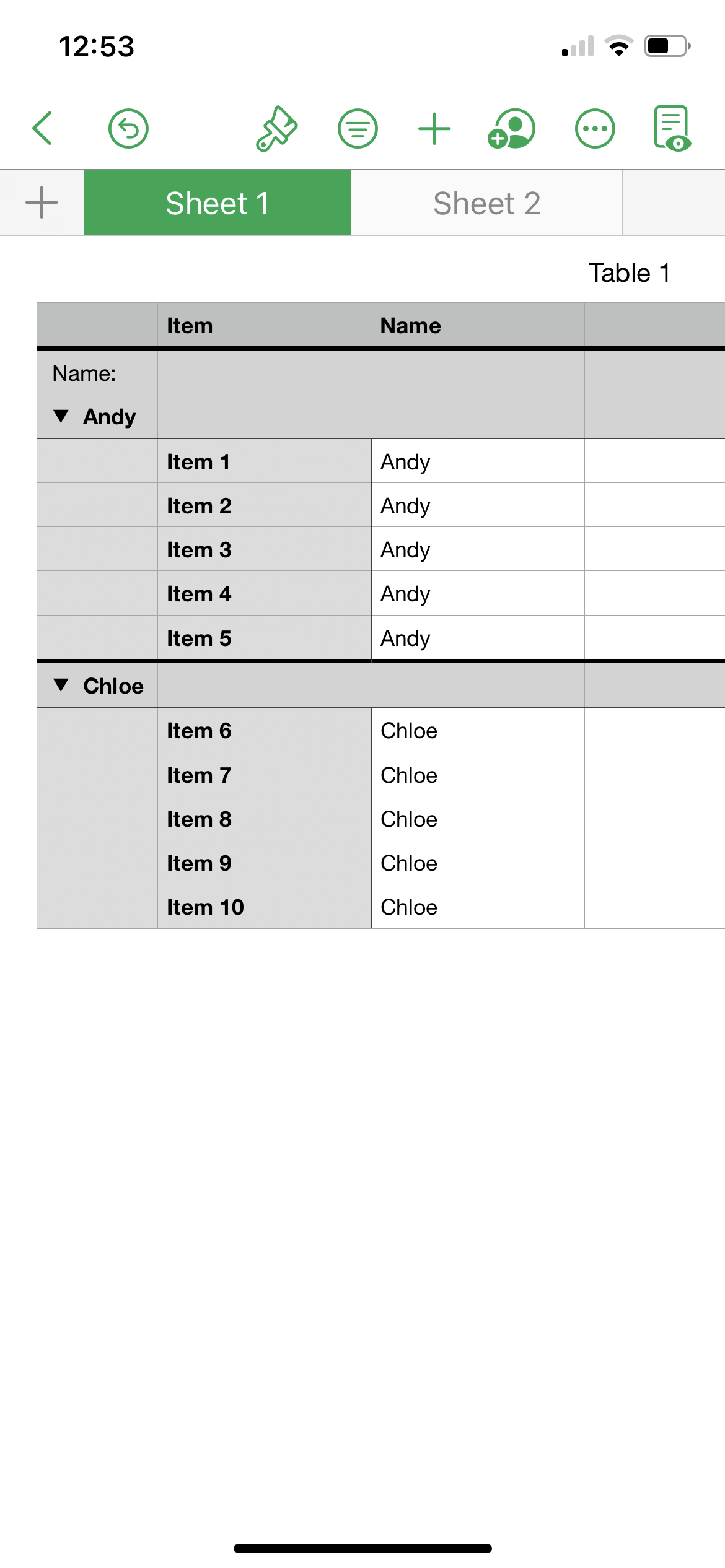 How Do I Do Drop Down Cell Apple Community 8667