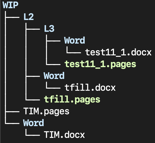 Batch Convert pages to Word Document in m… Apple Community