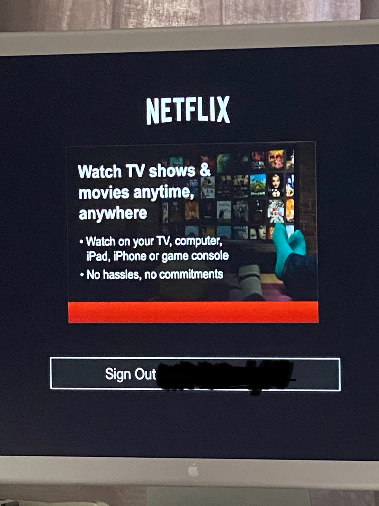 Netflix na APPLE TV