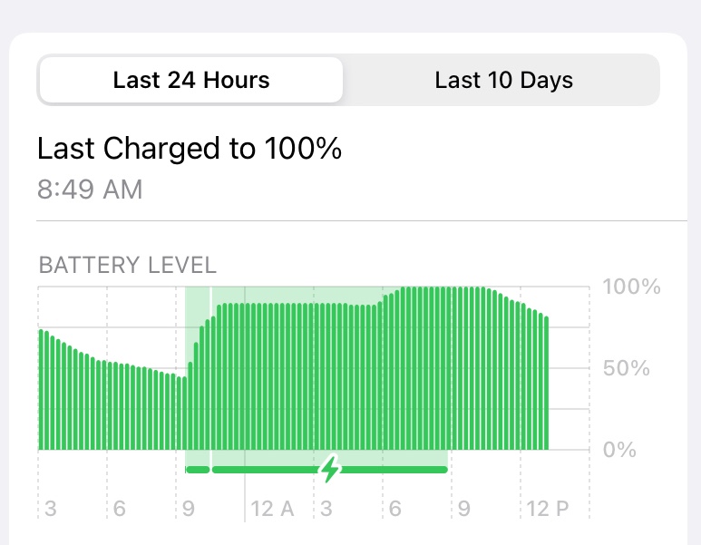 Is it OK to charge iPhone 12 to 100%?