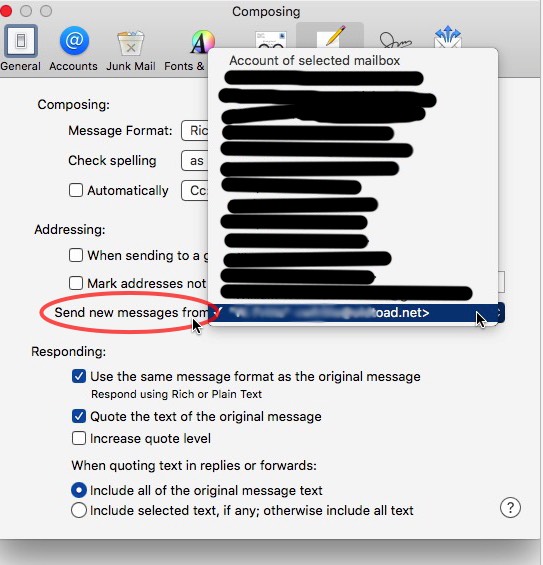 Changing Aliases in Mail - Stuck with the… - Apple Community