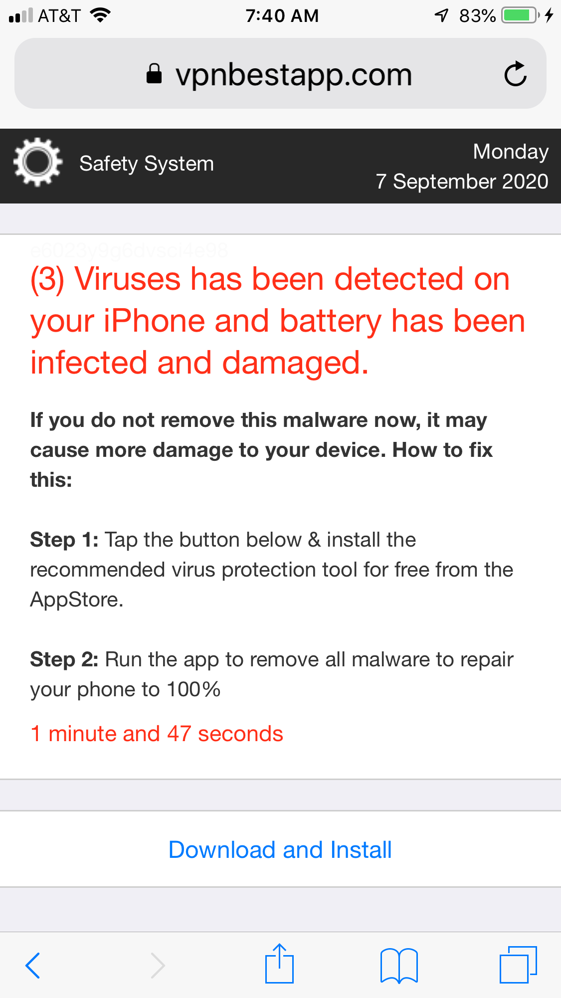 warning iPhone 6+ - Apple Community