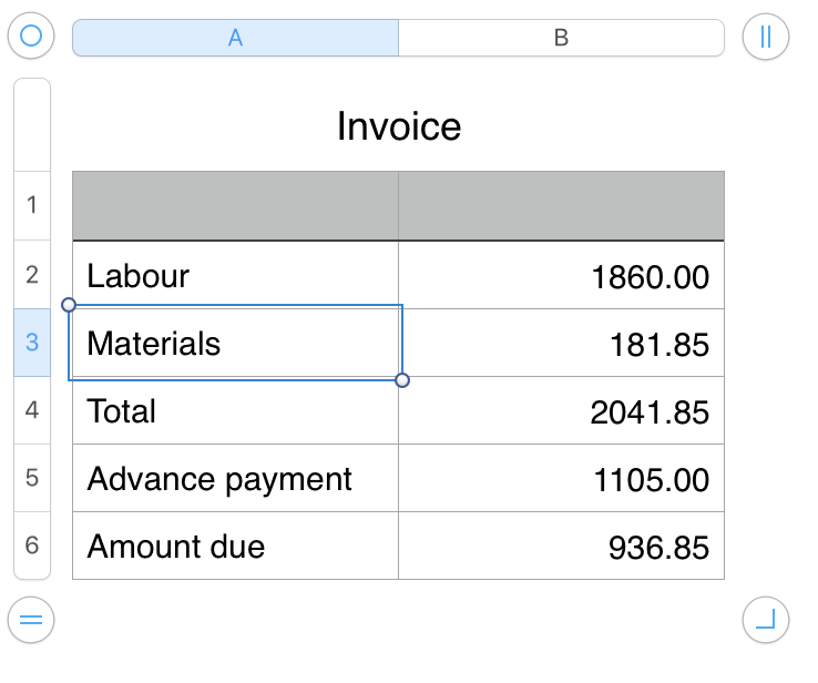 Apple Numbers Invoice Template For Your Needs