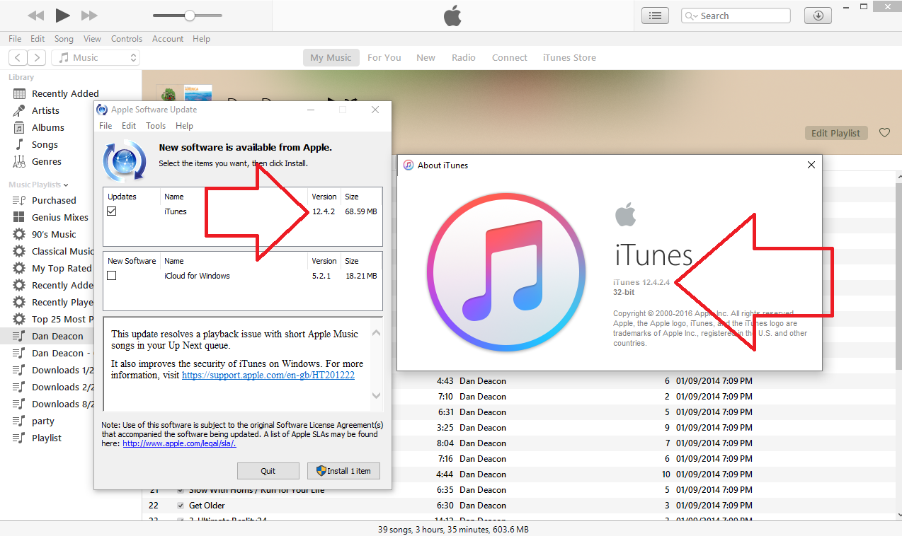 ITunes Update To 12.4 Keep Appearing, Eve… - Apple Community