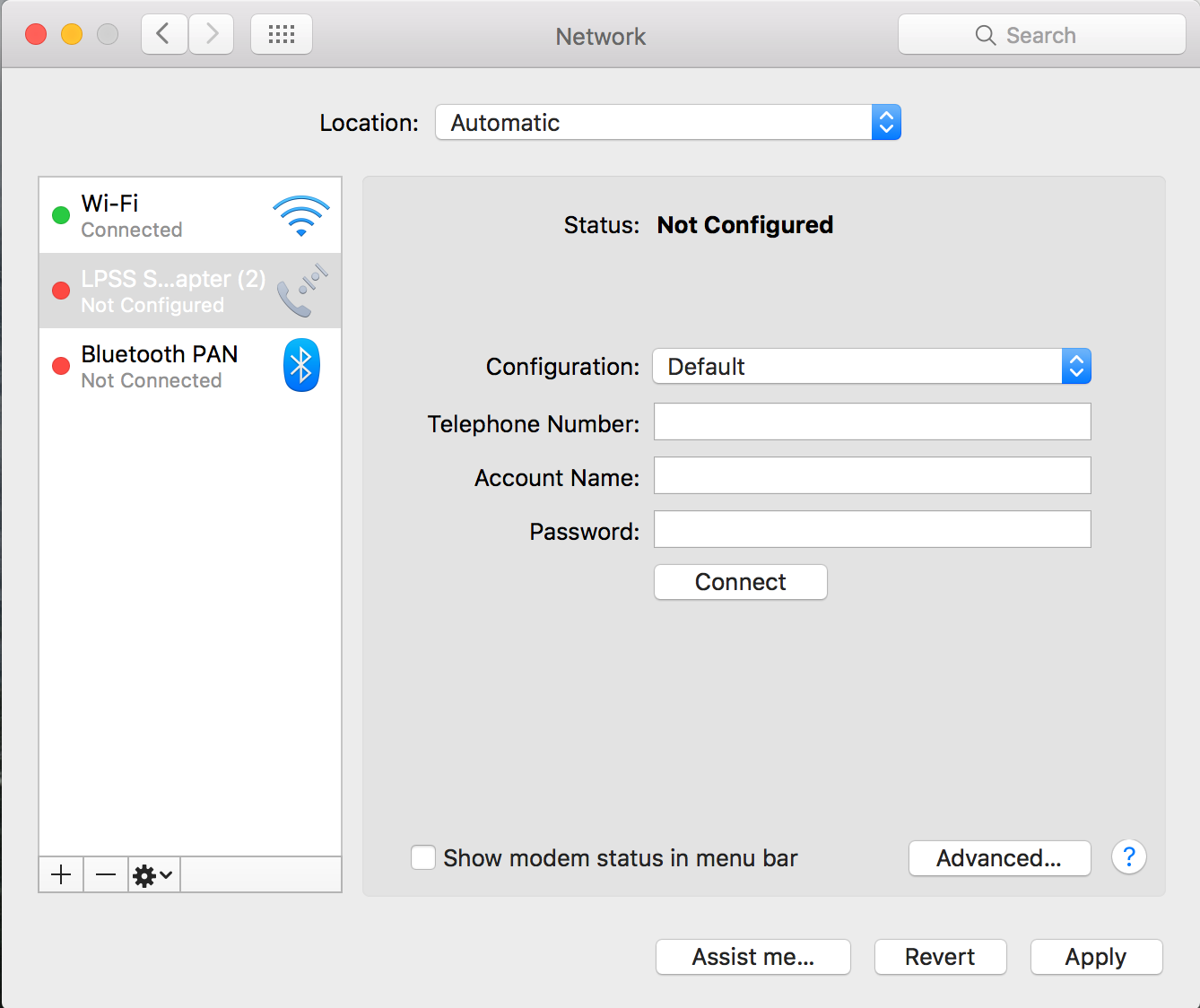 What is a LPSS Serial Adapter Apple Community