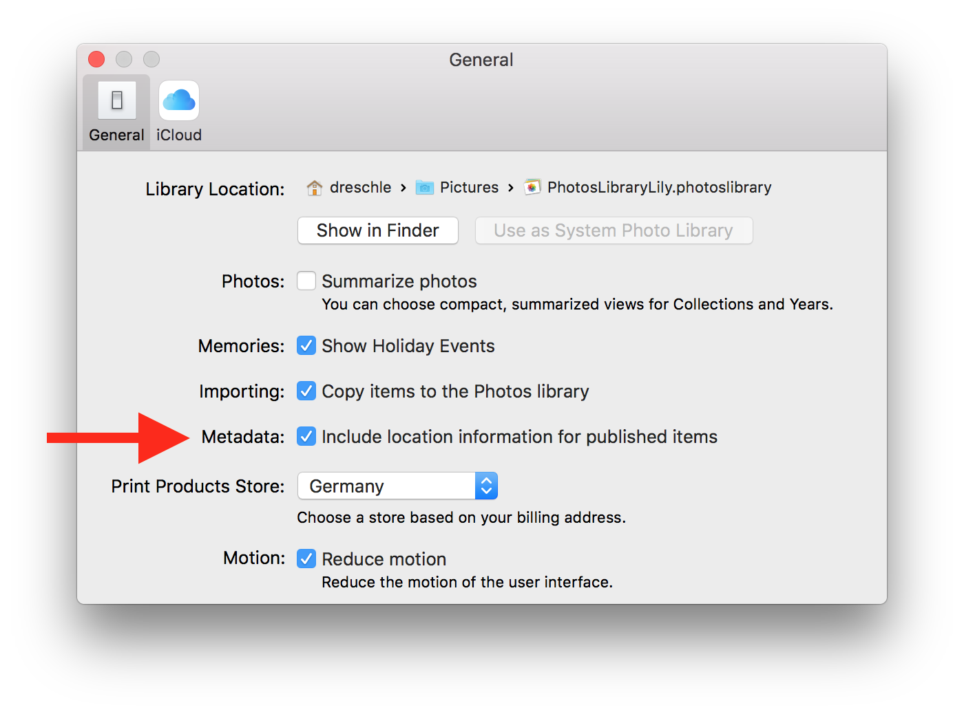 Where is the location metadata stored in … - Apple Community