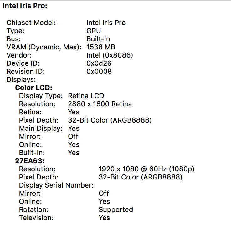 How To Get The Vendor id And Product id O Apple Community