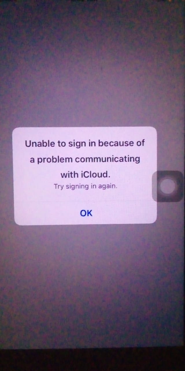 Unable to sign in because of problem comm… Apple Community