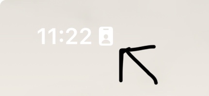 Unknown icon next to clock on my iPhone's… - Apple Community