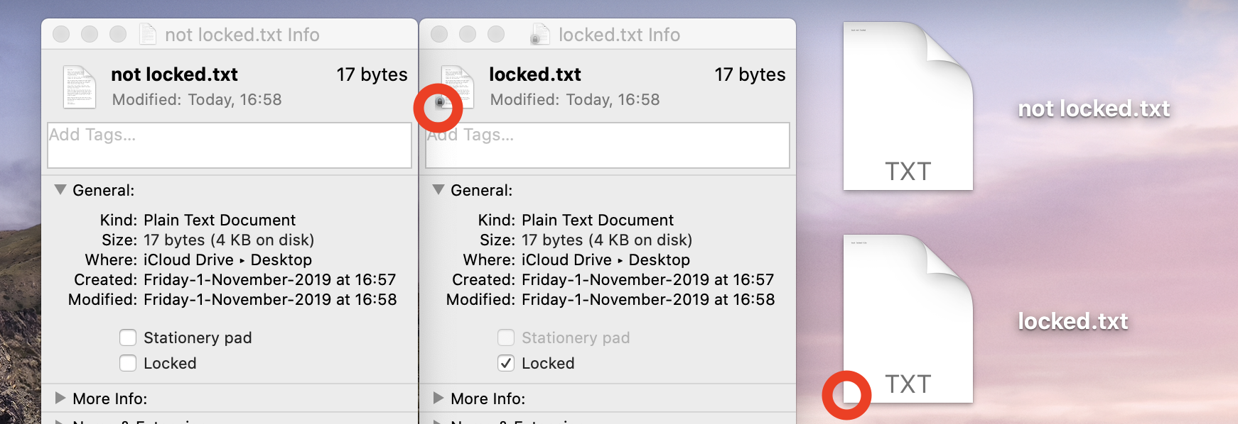 lock icon mac