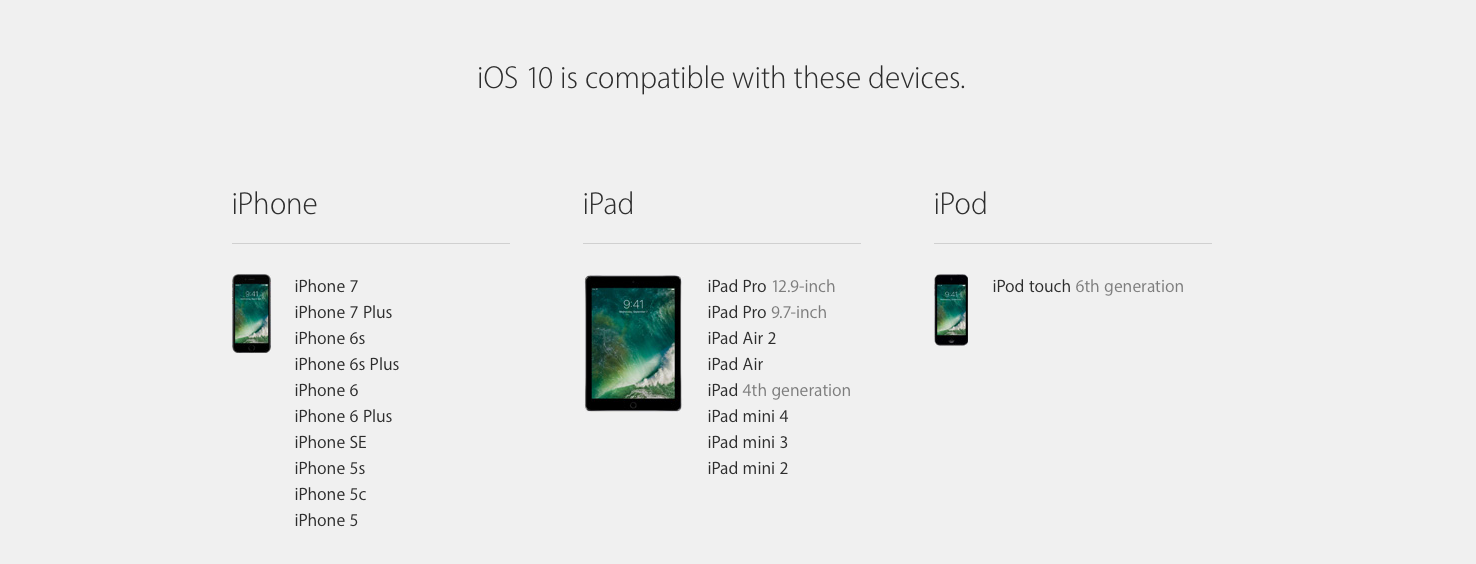 Why can I not download IOS10 on my iPad? … - Apple Community