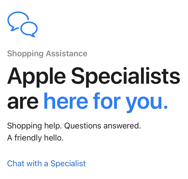 store appointment Apple Community