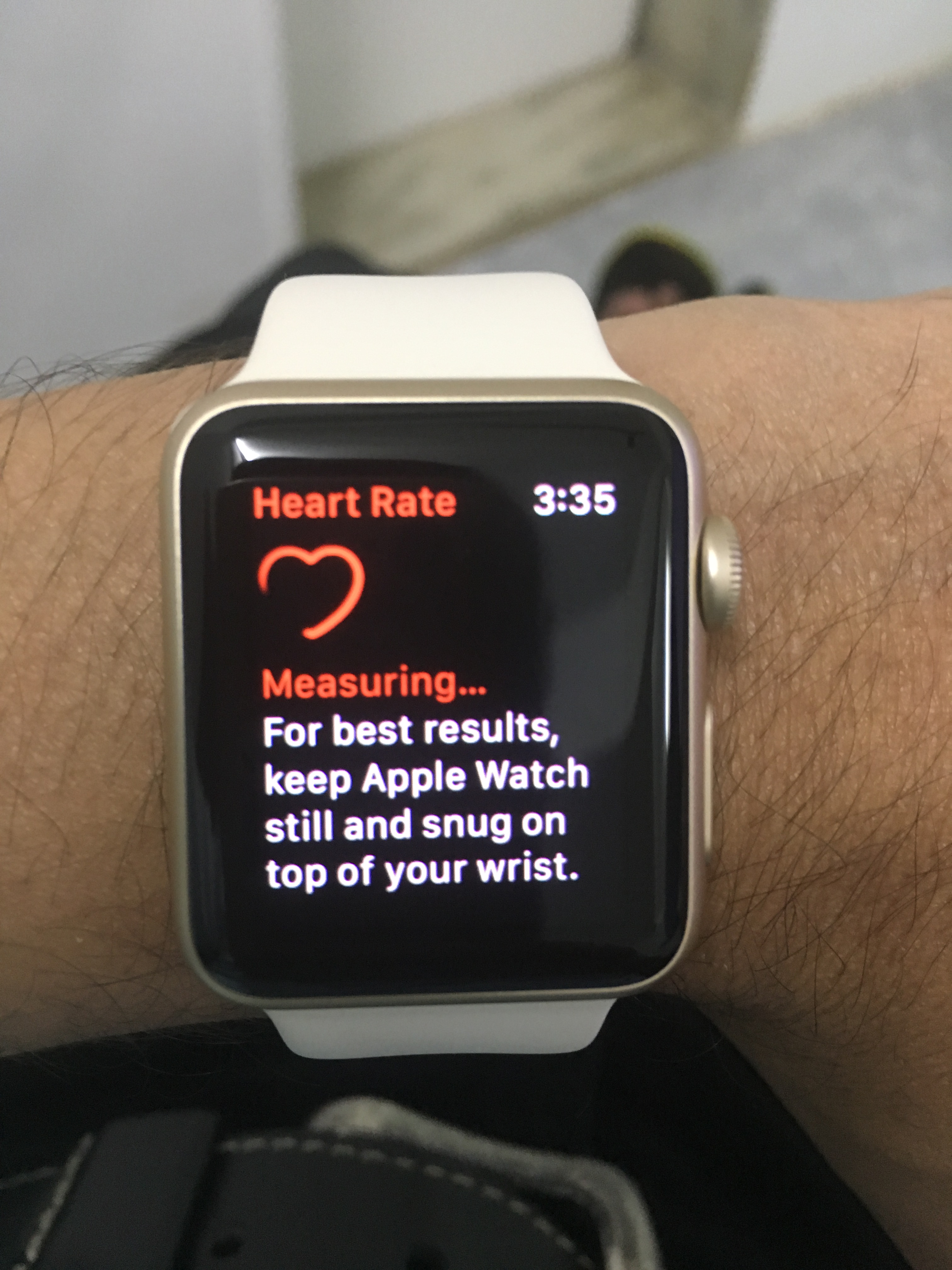 My heart rate monitor on my Apple Watch i… Apple Community